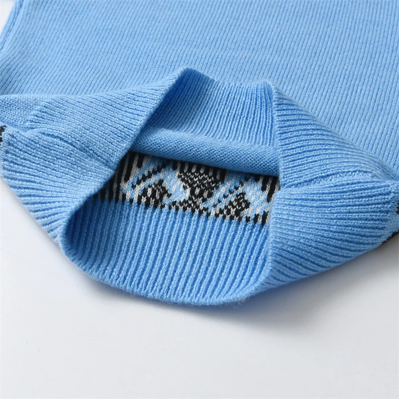 Knit Sweater Clibeso Knit Sweaters for Boys Pullovers Kids Embroidery Soldier Knitted Sweater Children Winter Tops Boy Knitwear Cardigan