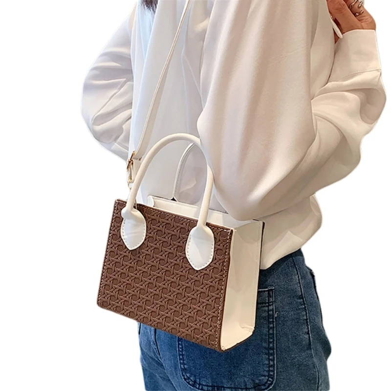 

Trendy Crossbody Bag Elegant and Practical PU Handbag Shoulder Bags for Women E74B