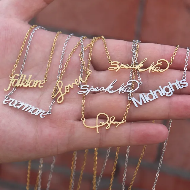 [알리익스프레스] 음악과 패션이 만나는 걸작: 테일러 스위프트 음악 앨범 목걸이