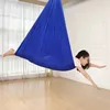 Sensory Swing for Children's Child 150X280CM Home Hammock Hangemock Adjustable Yoga Fitness Tool with Extension Straps Carabiner 6