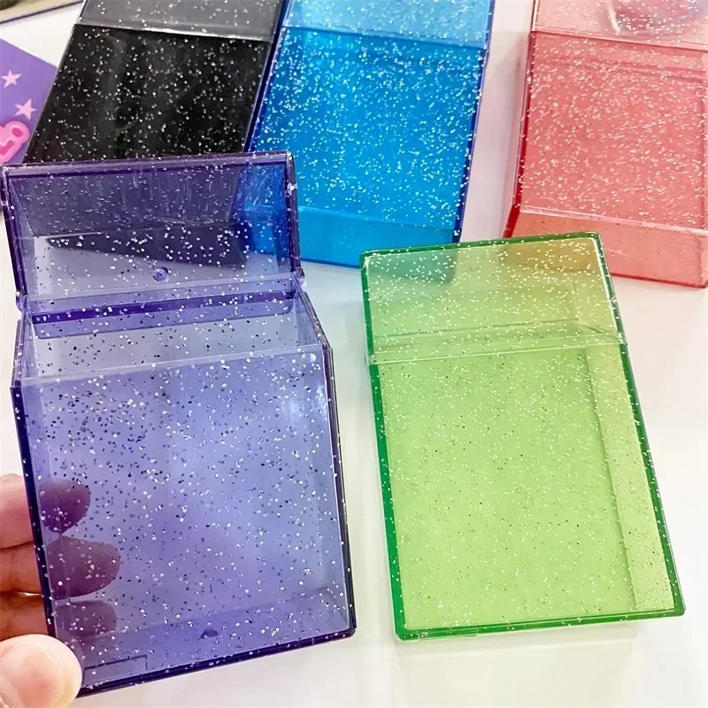 Photo card holder transparent box for idol Kpop albumes photo storage