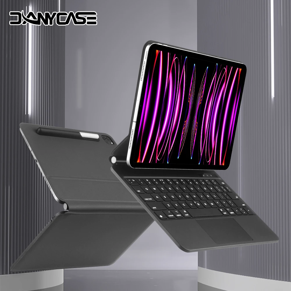 Tablet Keyboard Case Magic Keyboard for iPad Pro 11 iPad Air 4/5/6 10th Gen 12.9 13