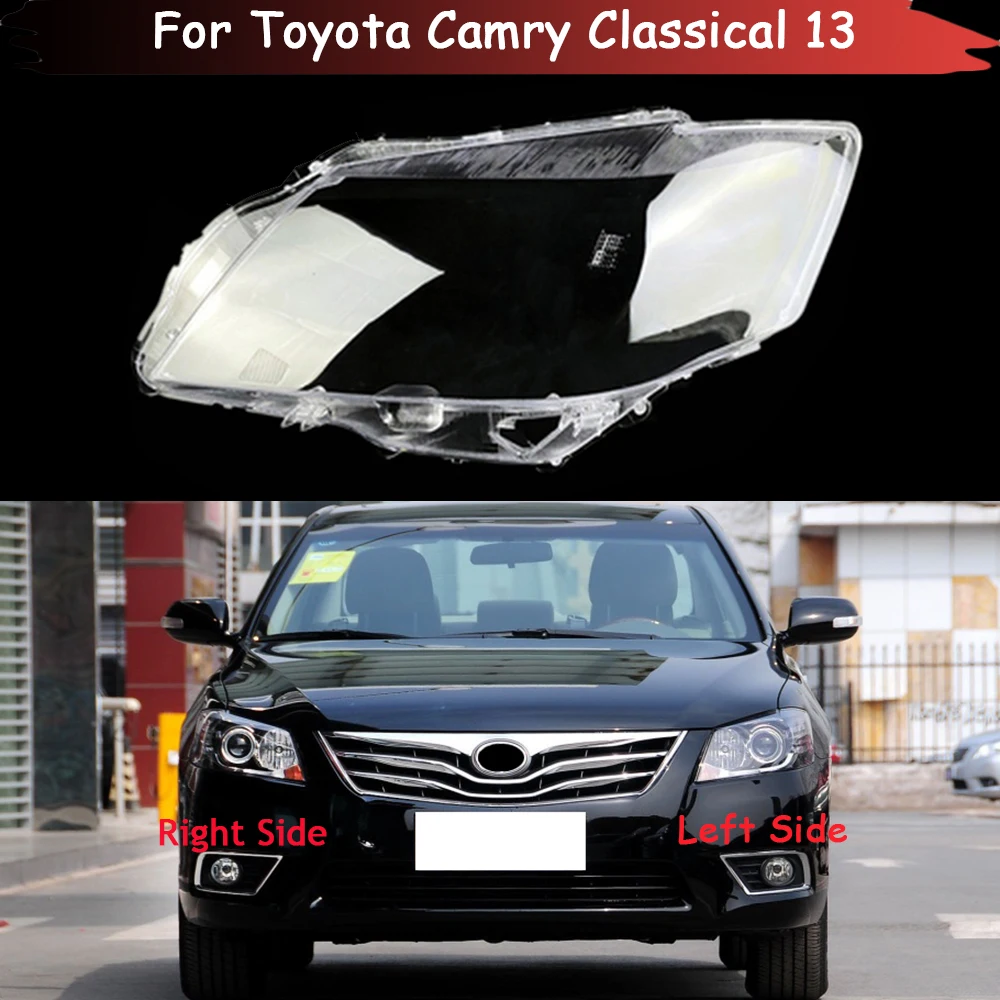 

Front Car Transparent Lampcover For Toyota Camry Classical 2013 Lampshade Caps Shell Auto Head Light Glass Lens Headlight Cover