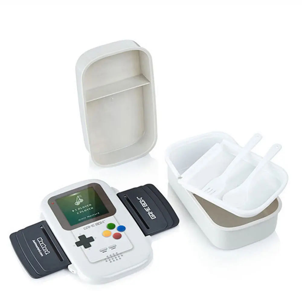 Creative Game Lunch Box For Kids Back To School Food Container Storage Box Portable Boy Student Bento Boxes With Compartments