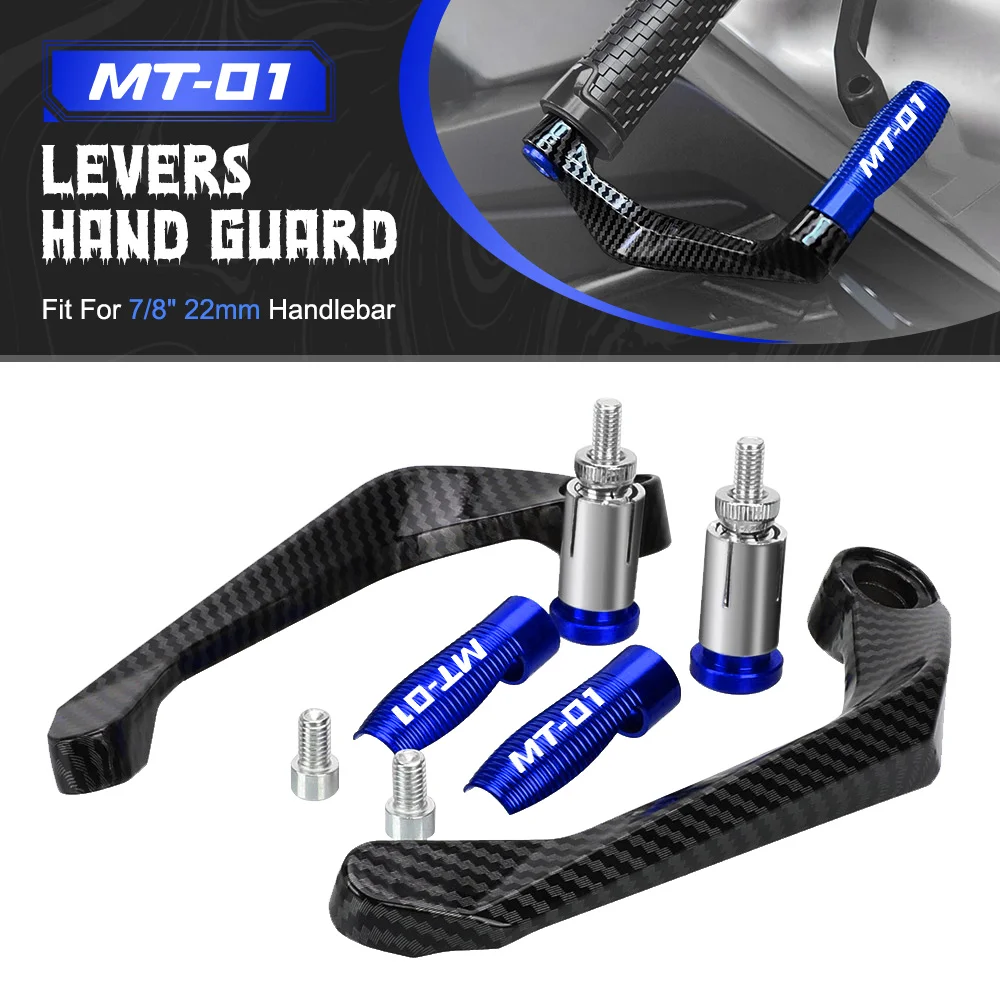

Motorcycle Handlebar Brake Clutch Lever Hand Guard Protector Handguard Kit For YAMAHA MT01 MT-01 MT 01 2004-2024 2023 2022 2021