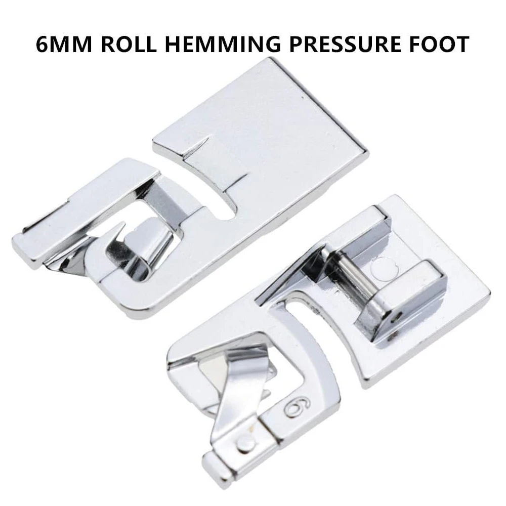 3Pcs Rolled Hem Presser Foot Narrow Rolled Hem Presser Foot fits for Most  Low Shank Snap-On Sewing Machines Sewing Accessories - AliExpress
