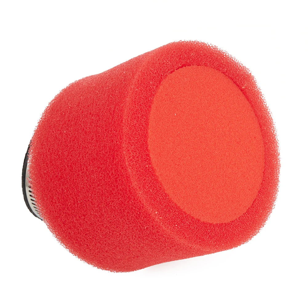 Advanced 50mm Motor Air Filter for High Performance Engines on For ATV Go Kart Moped Scooter Pocket Dirt Bike Red
