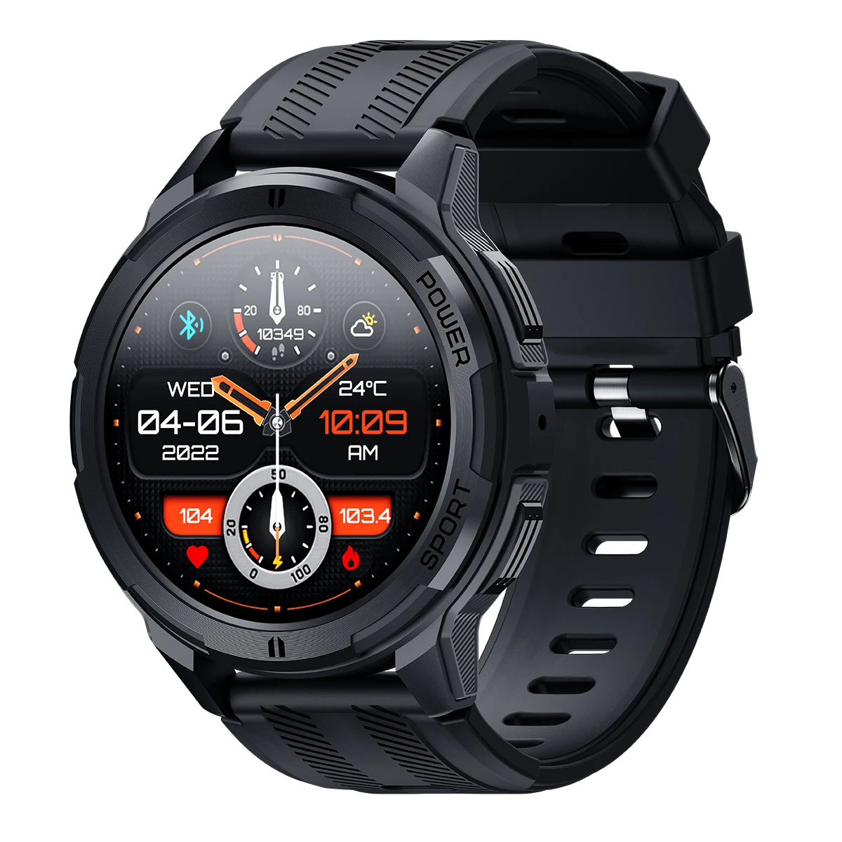 C25 montres intelligentes pour hommes AMOLED écran 1.43 "1ATM étanche moniteur de fréquence cardiaque sport Smartwatch bleu dent appel femmes Fitness