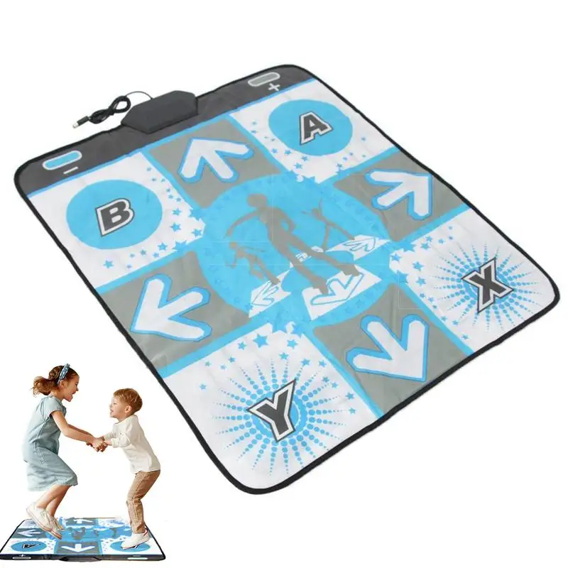Electric Dance Mat Sensitive Touch Dance Floor Mat Dancing Blanket Portable Game Blanket Dancing Challenge Rug For Workers