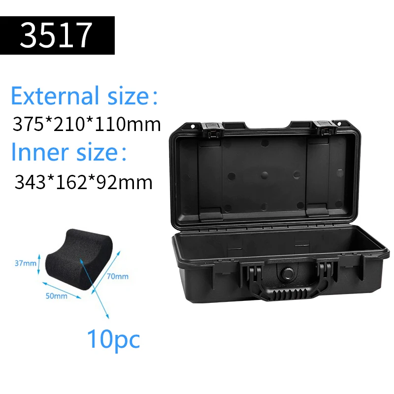 heavy duty tool bag Plastic Suitcase Case Display Storage Box Watch Storage Box Case Watch Bracket Clock Watch Clock Box tool pouch belt Tool Storage Items