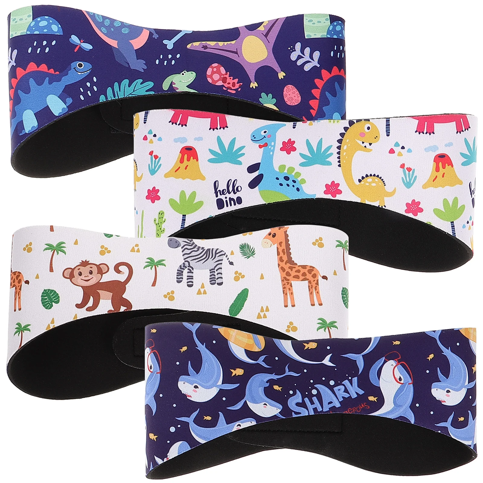 

Functional Swimming Hair Ear Bands Swimming Pool Headbands Shower Ear Covers