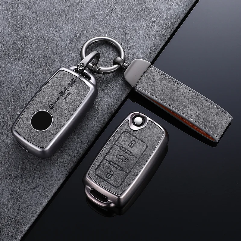 Portable Key Case For Volkswagen VW Polo Tiguan Beetle Caddy T5 Skoda Octavia Se