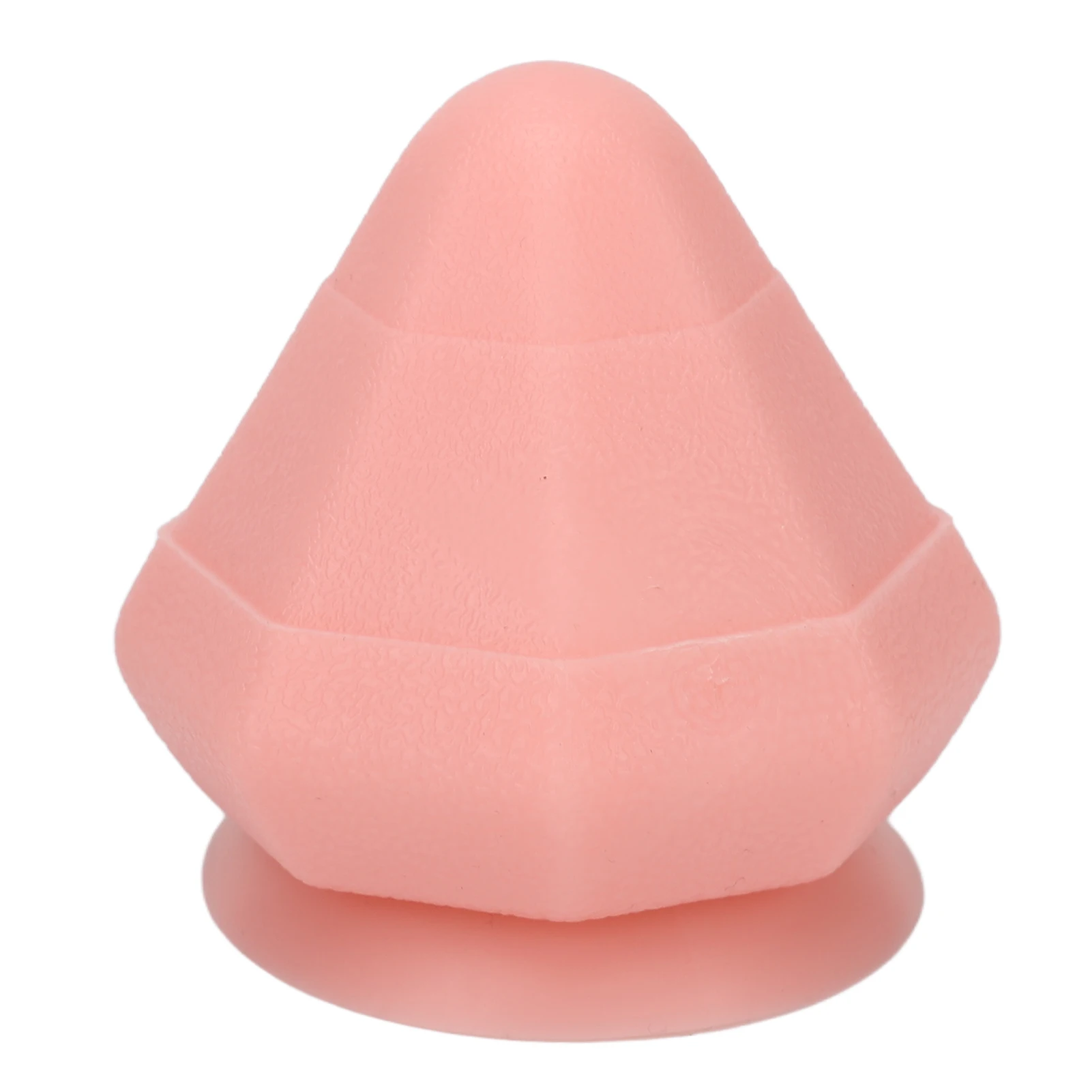 

Trigger Point Massage Ball Portable Silicone Myofascial Release Ball Suction Cup Mountable Light Pink for Neck for Back