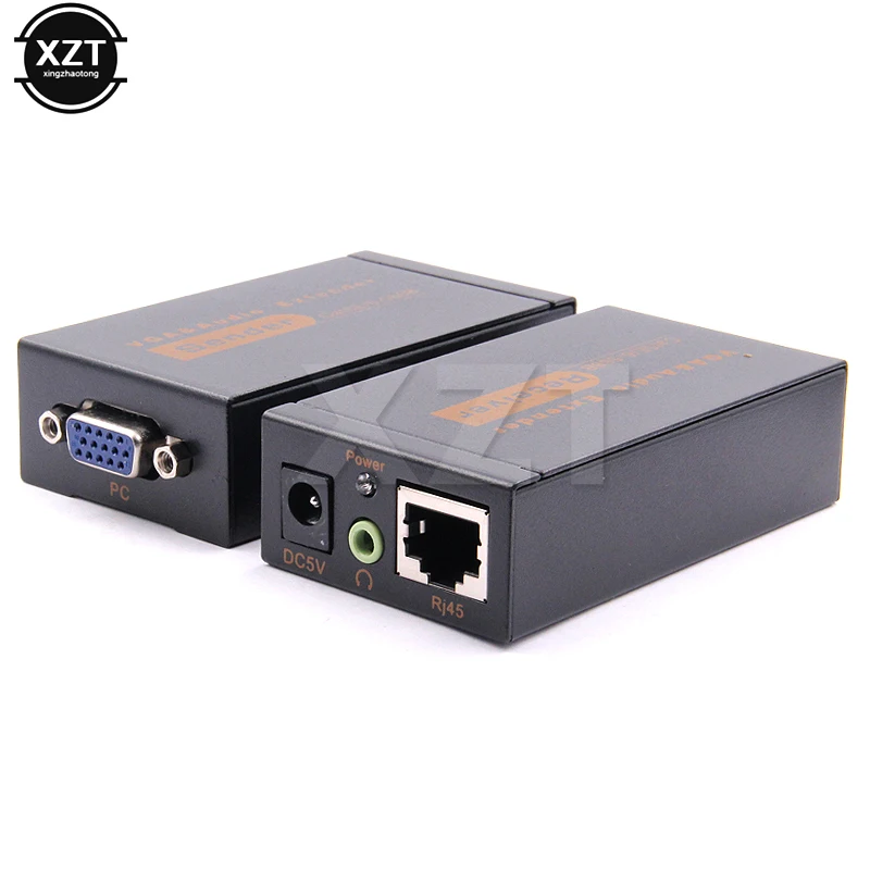 ǰ VGA   Ȯ,  RJ45 CAT5e/6 1080P HD Ȯ , 100M 328ft