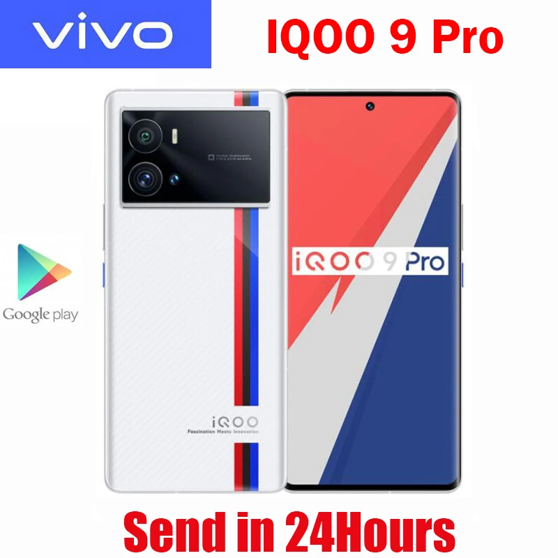 VIVO-신제품 IQOO 9 프로 5G 휴대폰, 6.78 인치, AMOLED 스냅드래곤 8 1, 50mp, 안드로이드 12 OS, 4700mAh, 120W, 대시 충전, NFC