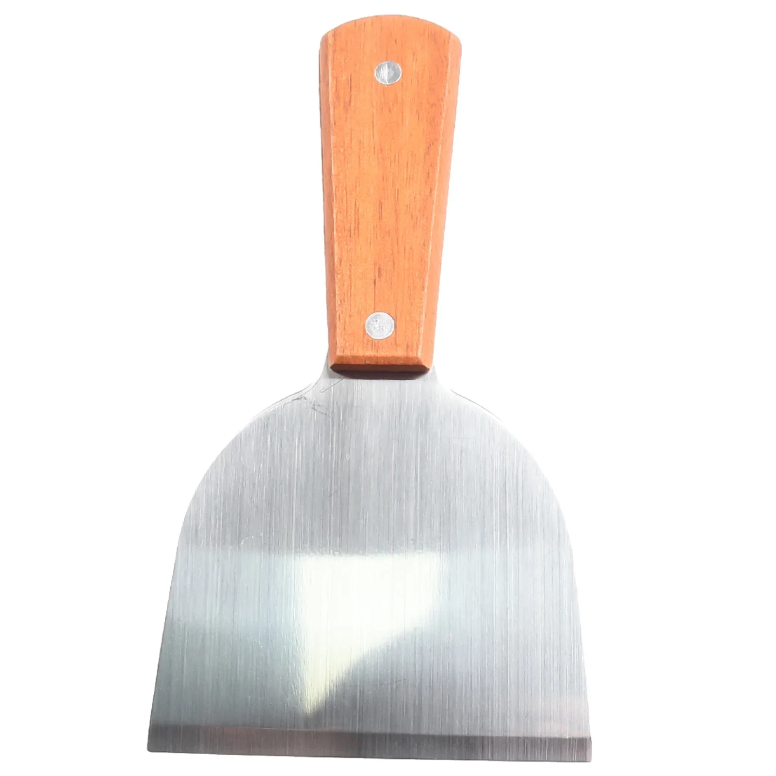 Description Picture 2 of item1pc Stainless Steel Steak Spatula Turner Flat Burger Pancake Pizza Grill Flipper Metal Steak Spatula Kitchen Barbecue Tools