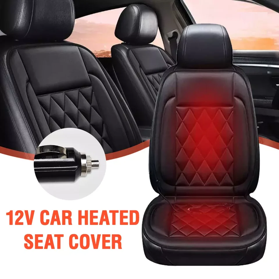12-24v Heated Car Seat Cover 30' Fast Car Seat Heater Cloth/Flannel Heated Car S