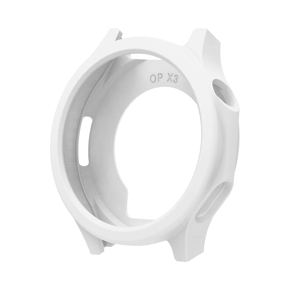 Oppo Watch X3 Silicone Protective Case - Soft Shell Bumper Guard