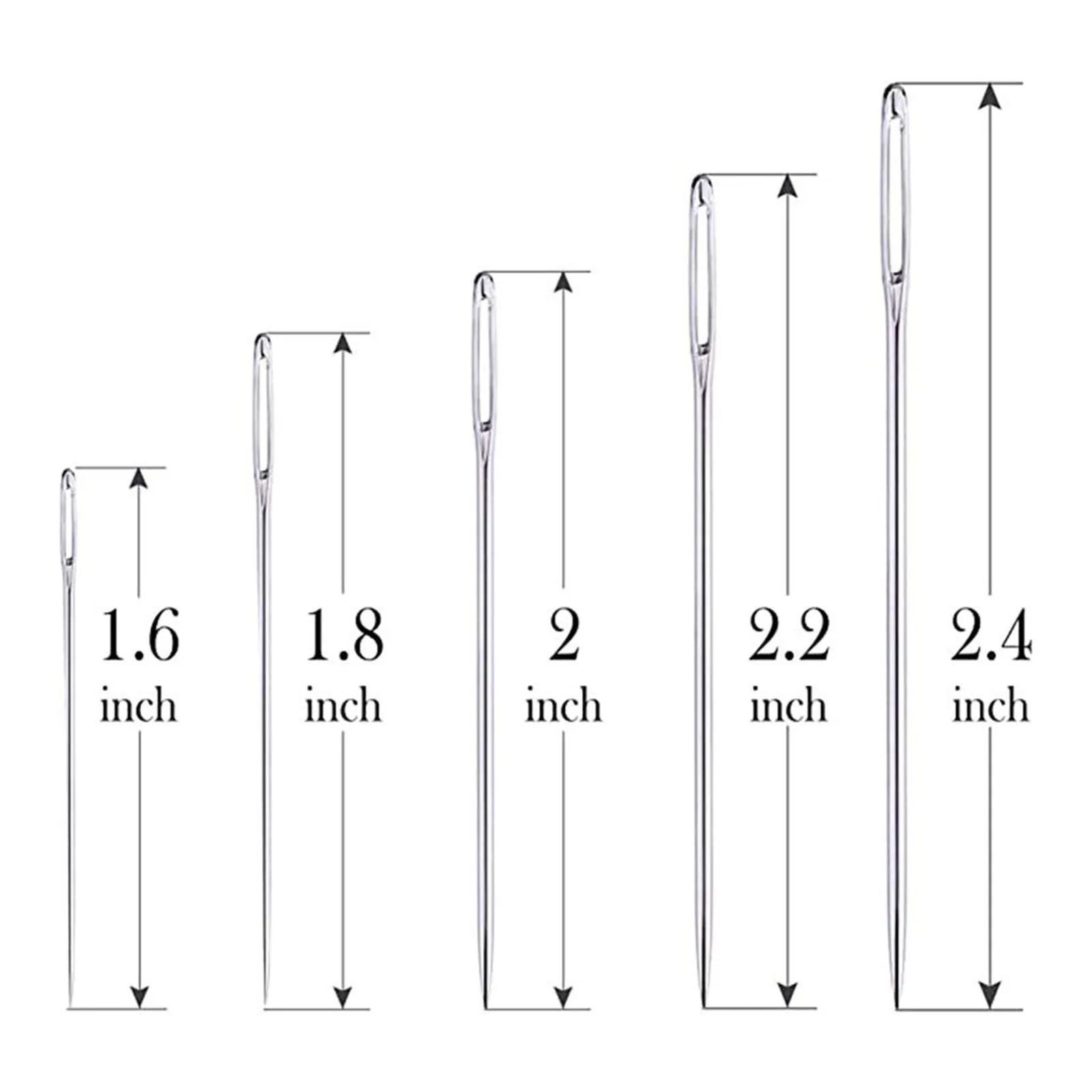 Cross Stitch Needle Size Chart