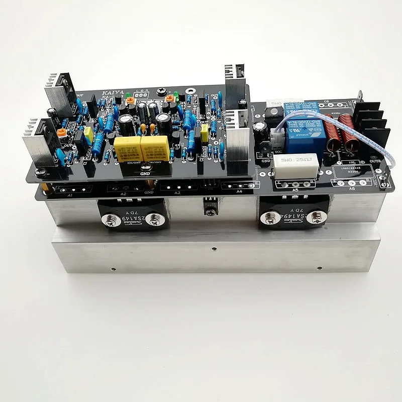 

Новинка SanKen C3858 A1494 трубка 200 Вт * 2 высокомощная стерео 2,0 канальная профессиональная сценическая класса AB домашняя Плата усилителя звука