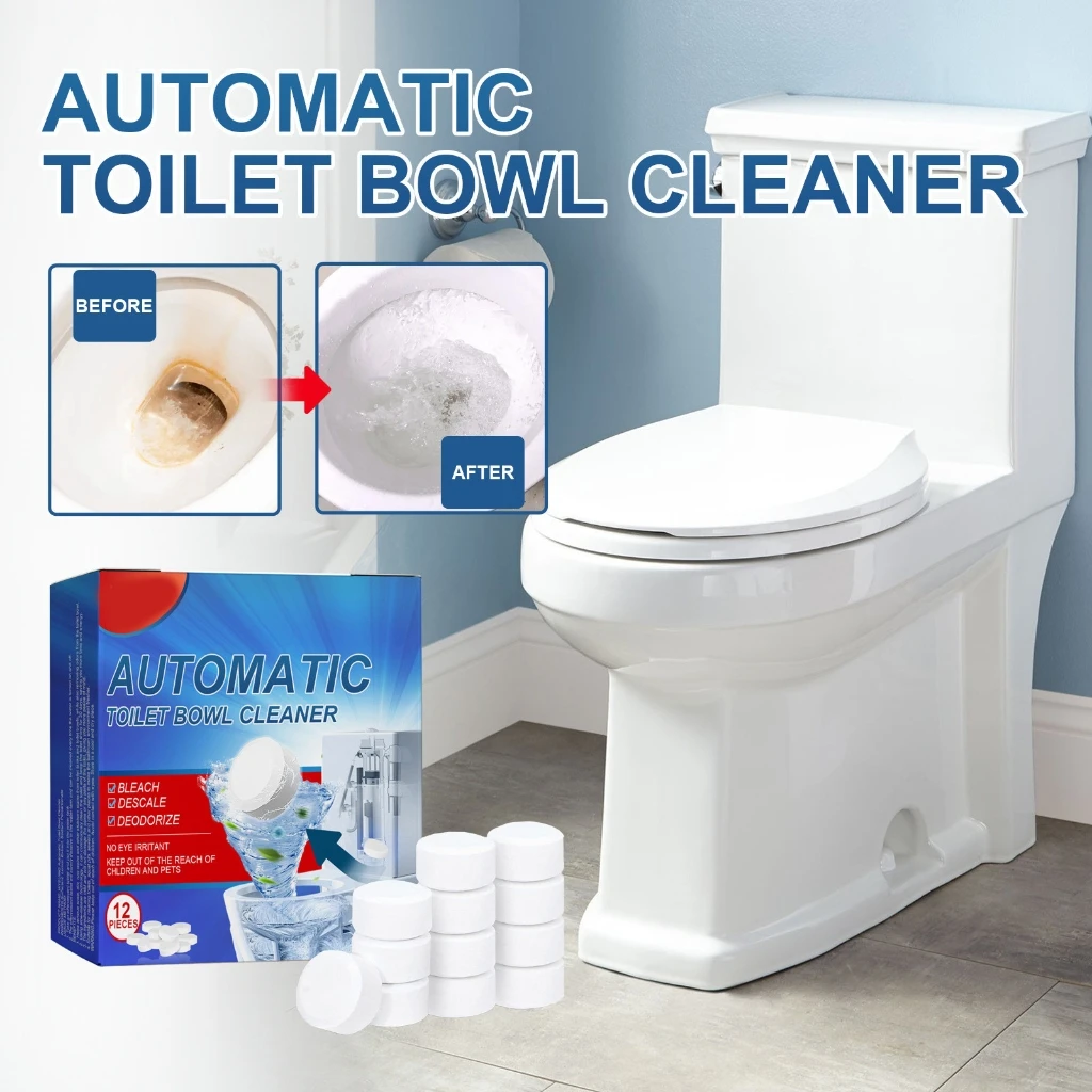 Toilet Cleaner Tablets Effervescent Deep Cleaning Deodorant