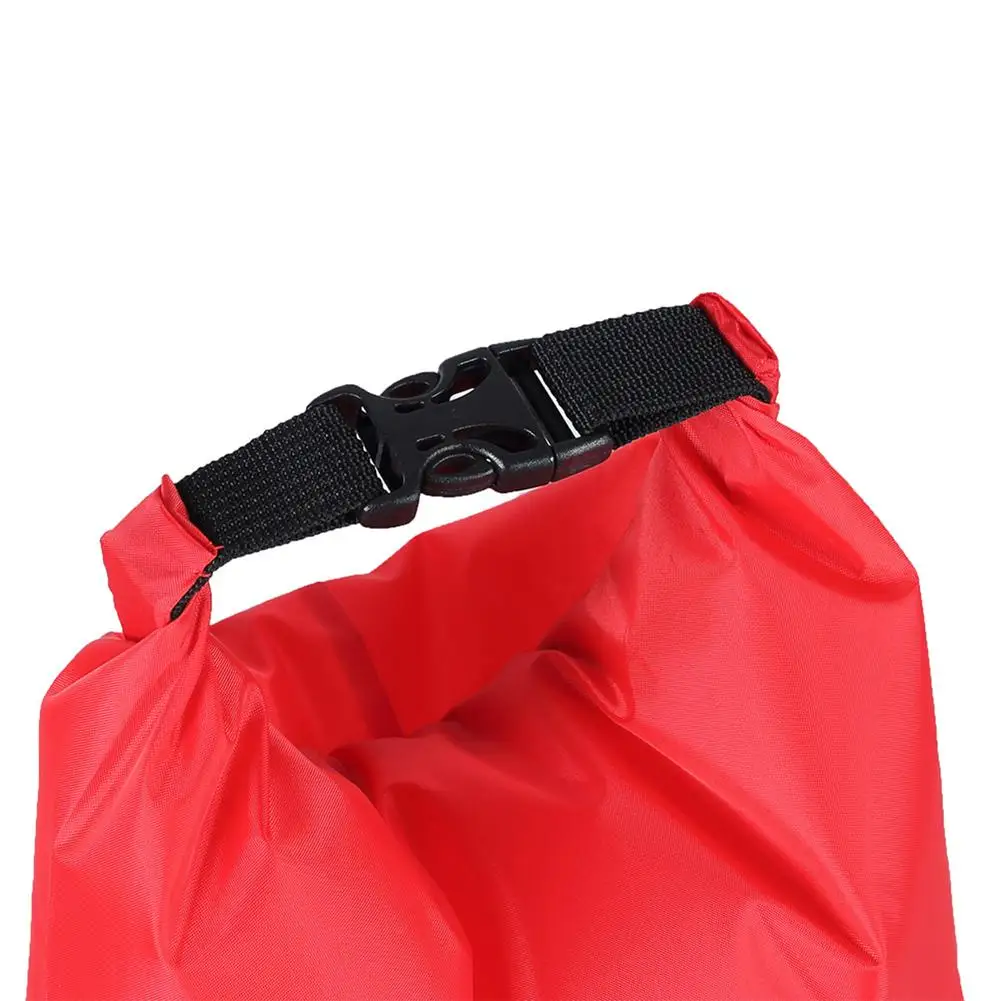 Dry Bag Waterproof Bag 1.2L Outdoor Waterproof Trekking Rafting First Aid Bag Emergency Kit for Travel Camping Red Kayaking Canoeing First Aid Dry Bag