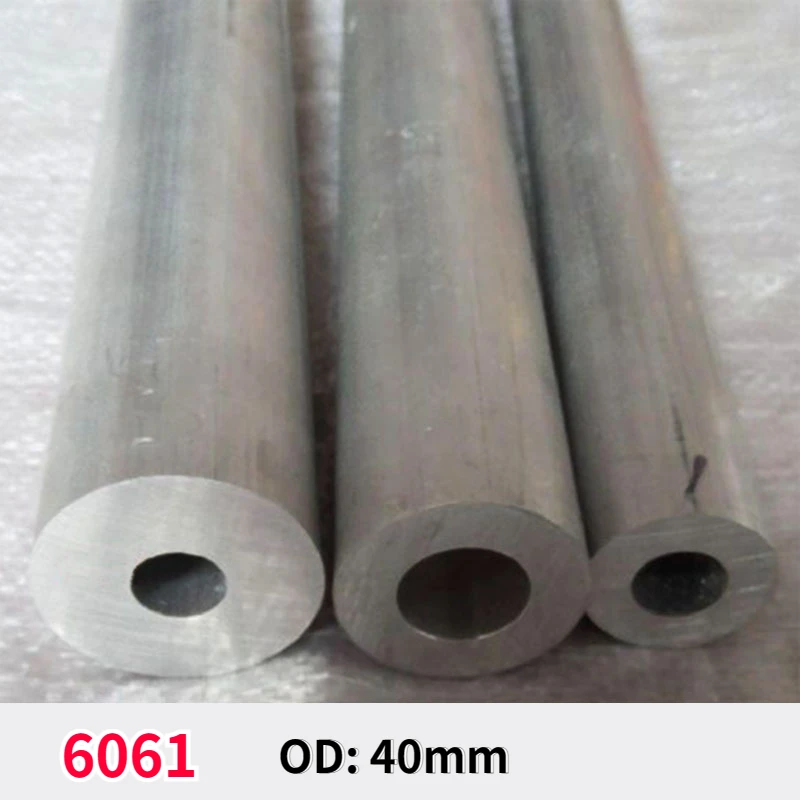 

1Pcs Length 100mm 6061 Aluminium Alloy Tube OD 40mm Hollow Round Aluminum Pipe ID 10/11/15/19/25/26/27/28/30/32-38mm