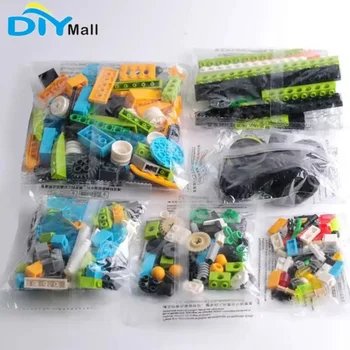 280 Pezzi di Mattoncini da Costruzione MOC per WE-DO 2.0 45300 Kit Educativo per Robot Programmabile Fai-da-Te