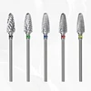 Bullet Carbide Nail Drill Bits Professional Rotary Flame Bits Remove Gel Carbide Manicure Tool Nail Accessories Hot Sale 1