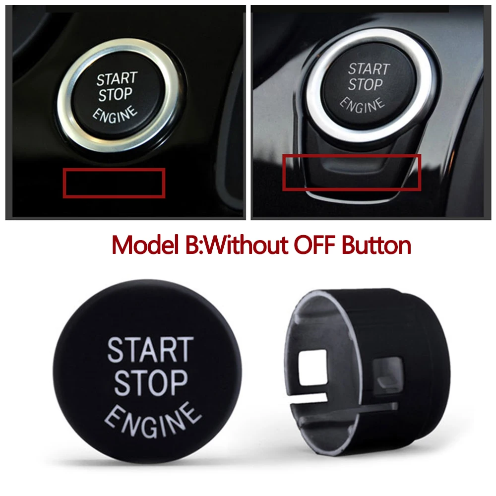 Car Start Button Cover For BMW 1 3 5 7 X1 X3 X4 X5 X6 F Series F01 F02 F10 F11 F06 F12 F15 F16 F25 F26