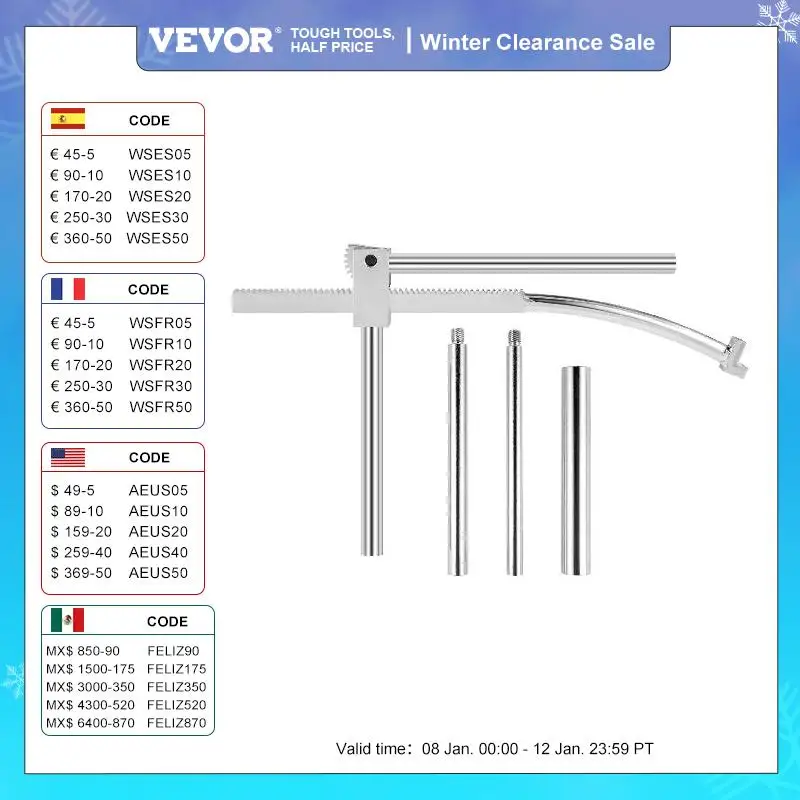 VEVORDirtBikeTireMountingToolMotorcycleTireChangingToolwith3