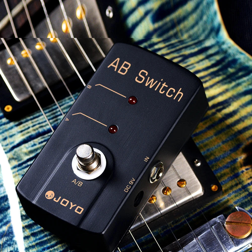 JF-30 A/B Guitar Switch Pedal Two Output Effects Loop Chains Diagnose Tone Loss