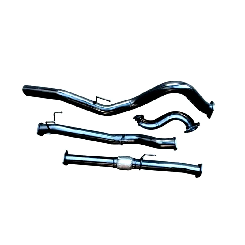 Stainless steel car exhaust system pipes 3" INCH TURBO BACK PIPE ONLY