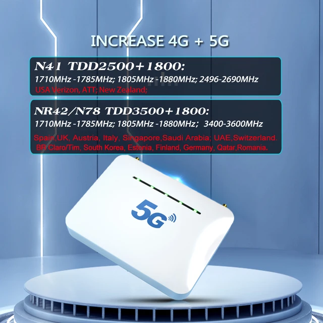 Lintratek-Amplificateur de signal 5G 4G, NR78, NR42, persévérance