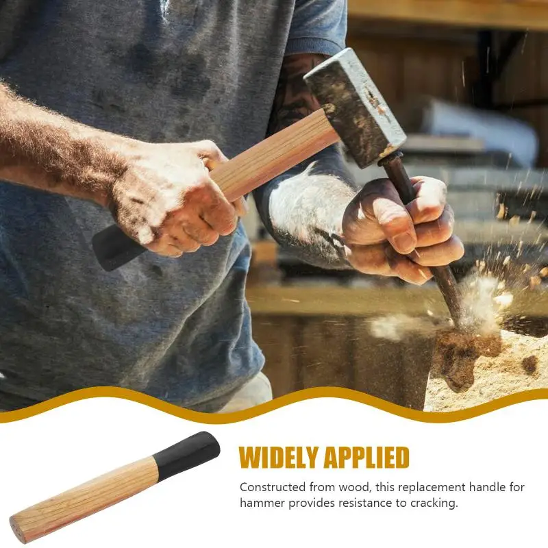Description Picture 5 of itemHickory Hatchet Handle Curved Axes Replacement Hammer Wooden for Steel Nail Claw