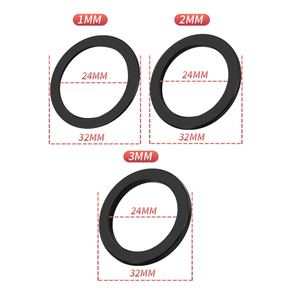 Bicycle Bottom Bracket Adapter Washer Spacer Rings For Shimano-BB86 91 92 52/24mm 2 Pcs