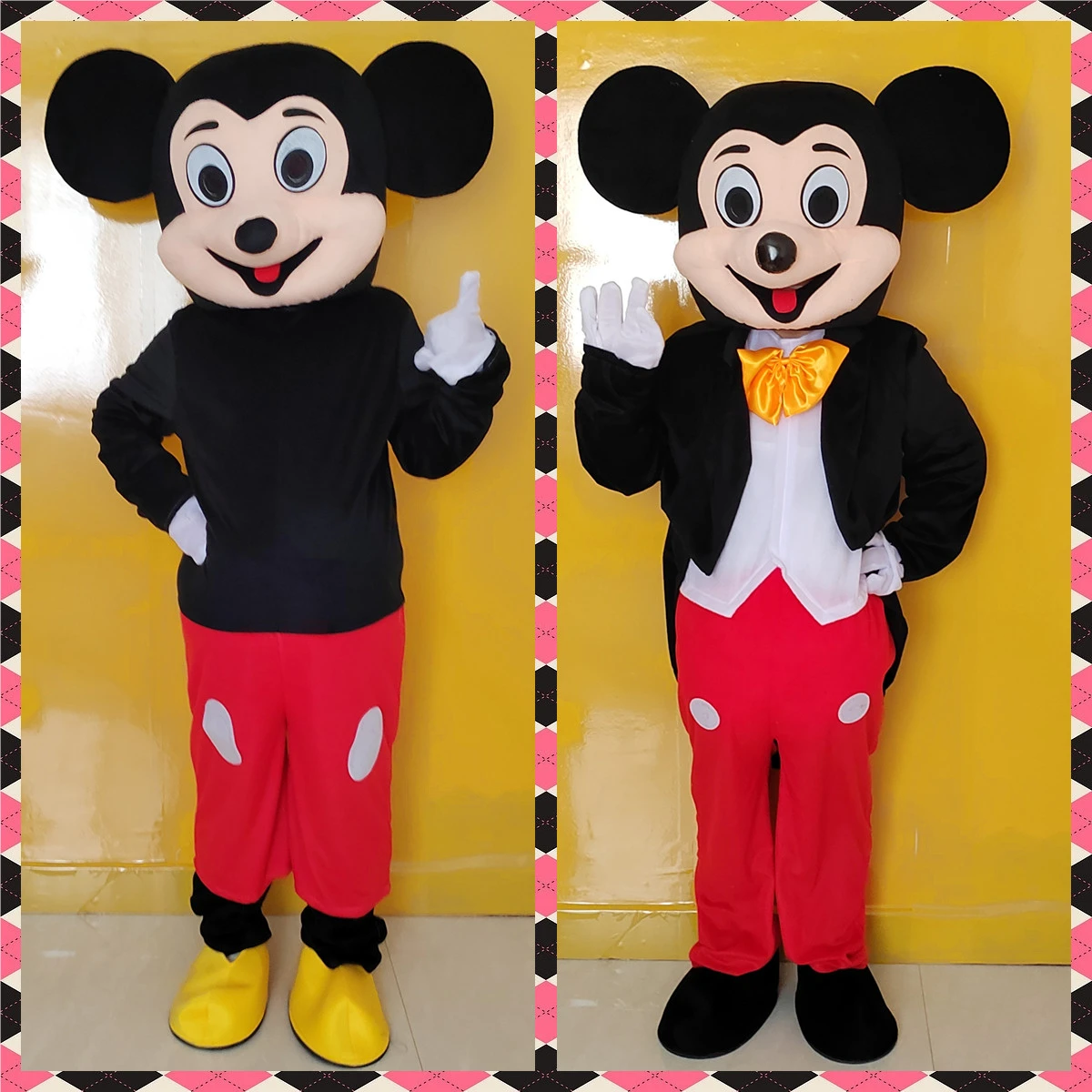 Disney disfraz de Mickey Mouse para adulto, conjunto de personaje de dibujos  animados, regalos de Boutique, planificación de Marketing, navidad| | -  AliExpress