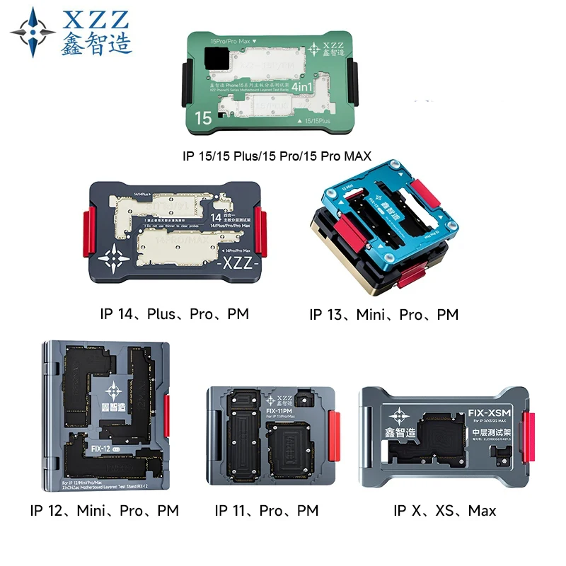 

Тестер материнской платы XZZ iScoket для iPhone X XS 11 Pro Max 12 mini 13 Pro MAX 14 15 Plus