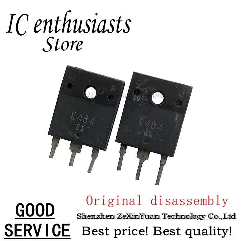 

10PCS 2SK484 K484 TO-3P Original disassembly