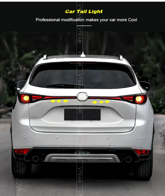 【日本未発売】マツダ CX5 KE系 リアリフレクター バックフォグ ポジションランプ リアバンパーライト ブレーキランプ ウインカー 社外品