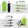 LUFVEBUT Slow Juicer Squeezer Cold Press Extractor for Fruits and Vegetables Low Speed Fresh Juice Machine Horizontal Juicer 4