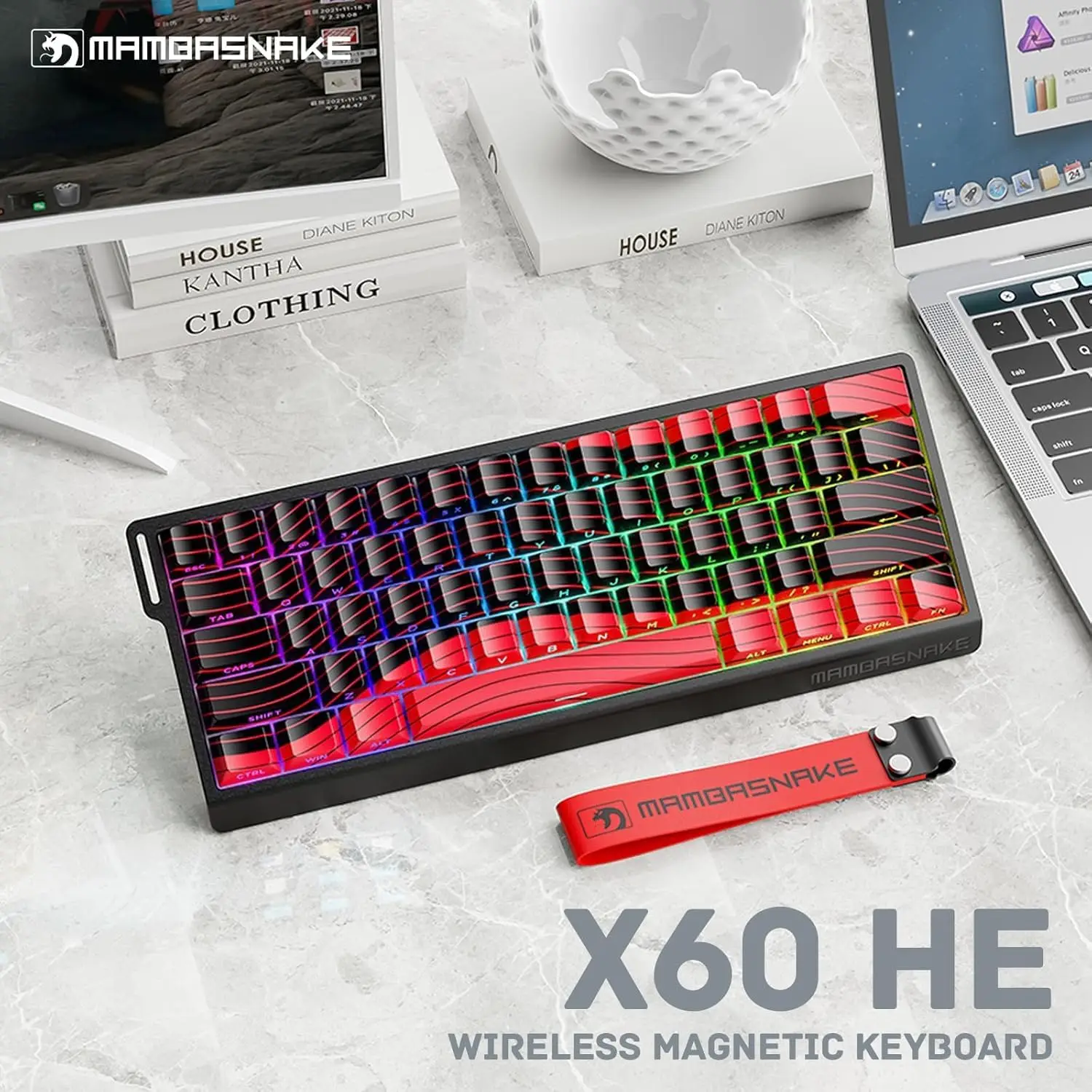 ATTACK SHARK MAMBASNAKE X60 HE Rapid Trigger Magnetic Switch 60