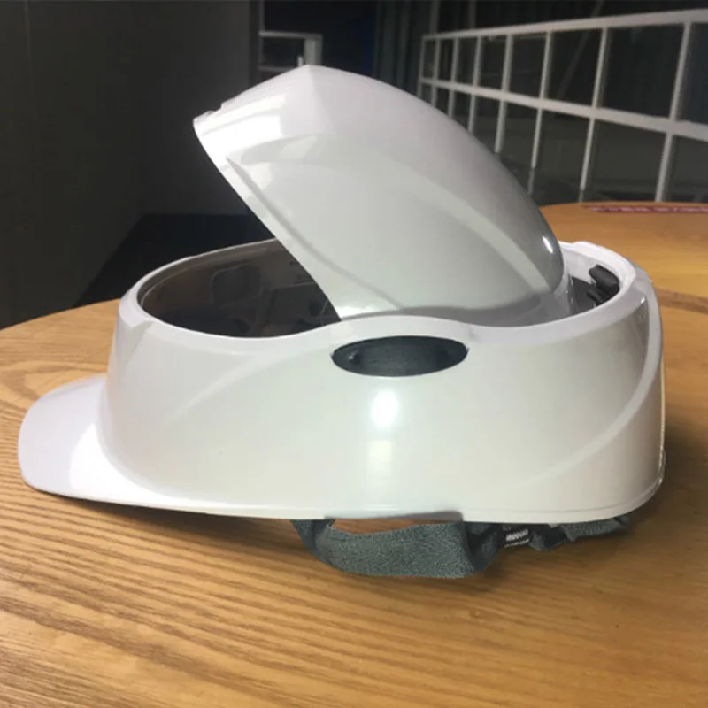 CE Folding Safety Helmet Convenient Foldable Hard Hat Portable Folding Flame Retardant Helmet for Disaster Prevention