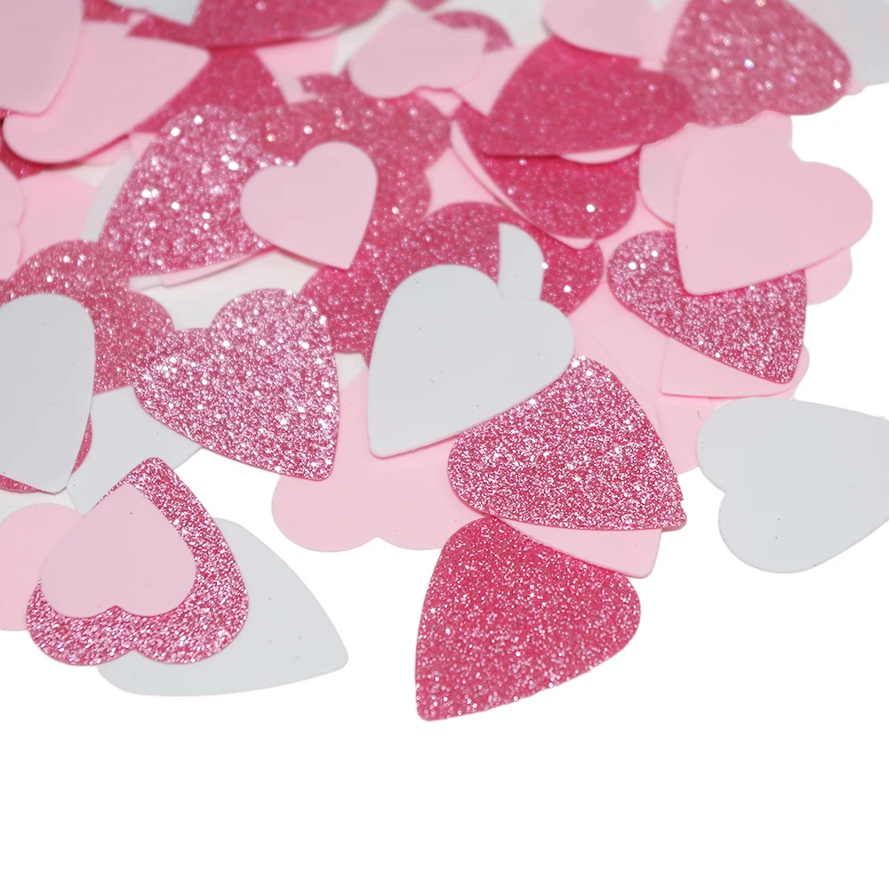 Love Heart Confetti Pink Blue Party Decorations for Baby Shower Wedding Birthday Party Supplies Home Decor 15g/bag 35mm party decorations,paper confetti
