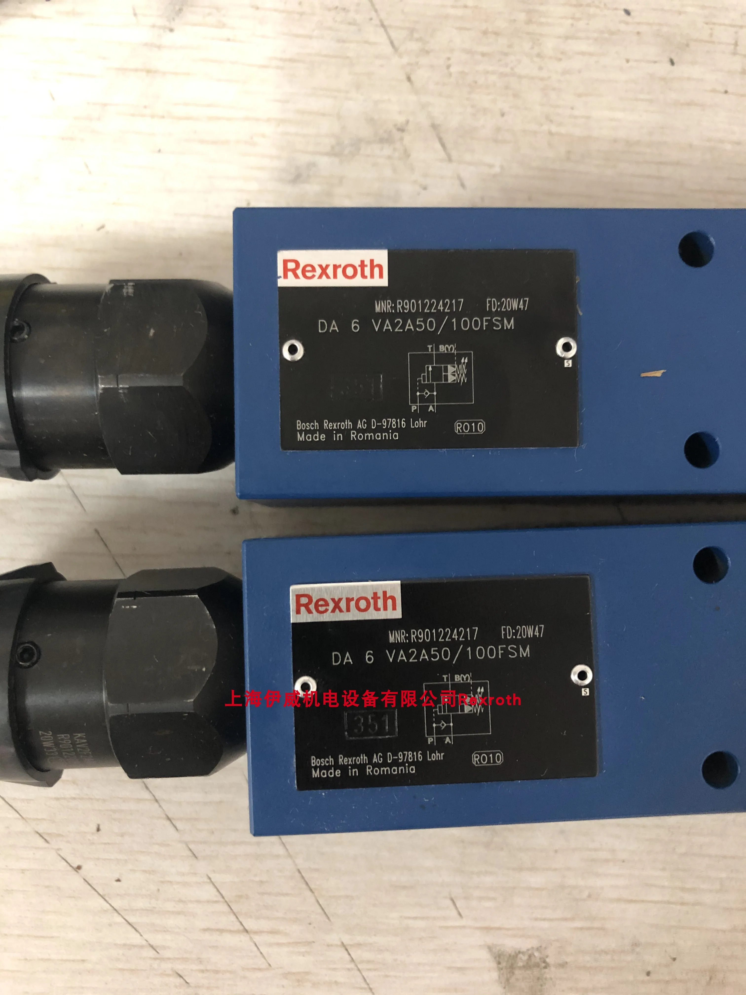 

Rexroth DA6VA2A50/100FSM R901224217 Новый гидравлический клапан DA 6 VA2A5X/100FSM немецкий оригинал