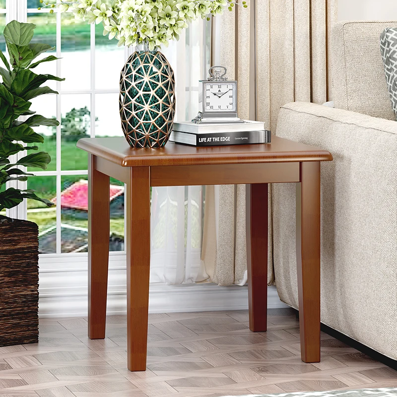 

Wooden Square Side Table Cheap Aesthetic Standing Vintage Living Room Coffee Table Minimalist Neubles De Salon Balcony Furnlture
