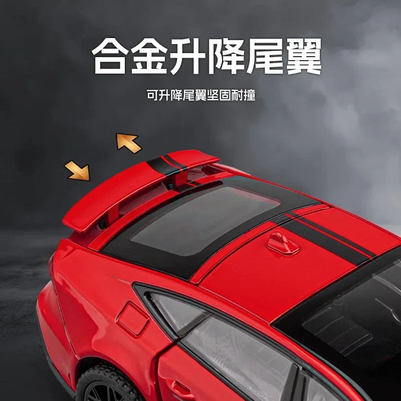 1:32 Audi RS7 Sports Car Alloy Model Car Toy Diecasts Metal Casting Sound and Light Car Toys For Children Vehicle 5