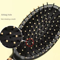Brosse à cheveux professionnelle à palette lisse et lisse pour Salon de coiffure, grand Type de cheveux, peigne coiffant pour femmes et hommes 3
