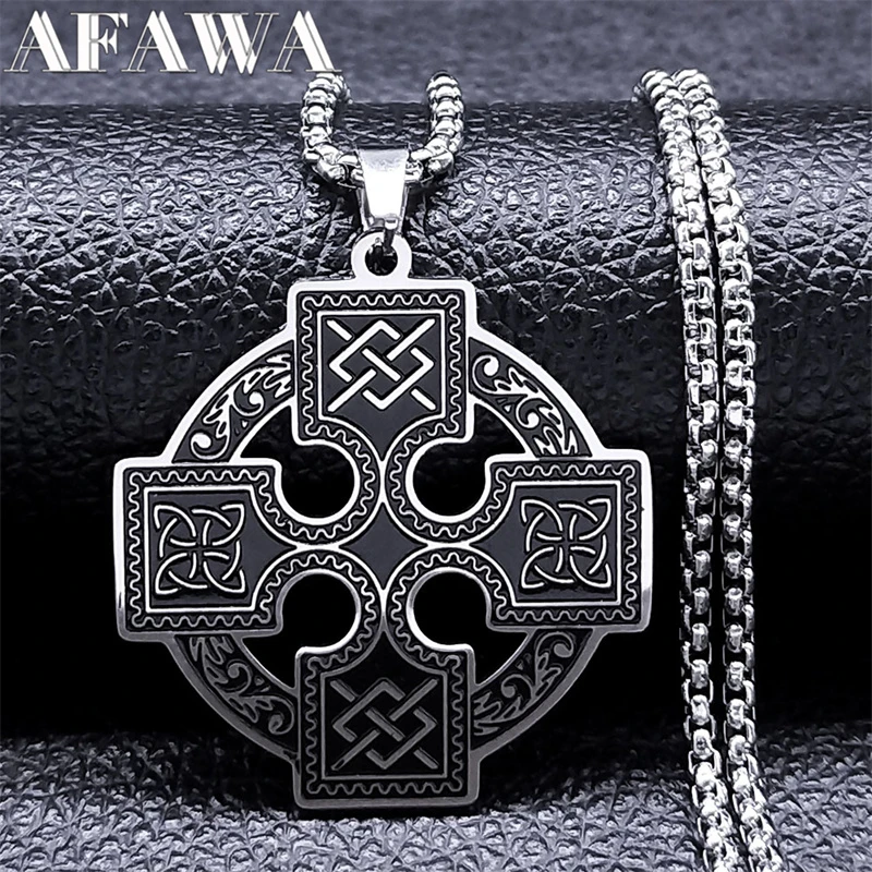 Stainless Steel Jewelry Collares Stainless Steel Knot Necklace