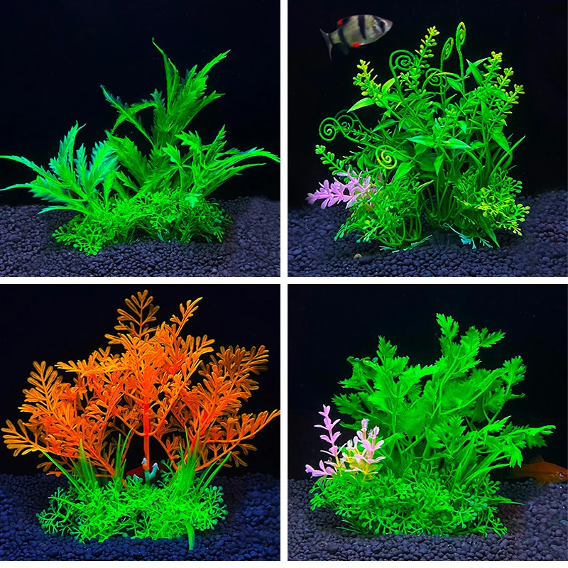 Aquarium decoration a variety of simulated plants aquatic plants aquatic aquarium decorative products